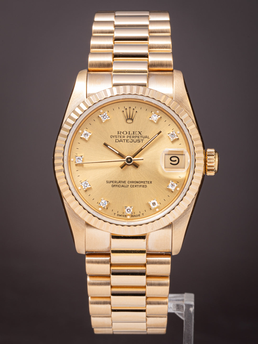 Rolex 18k Yellow Gold Women's Datejust (68278)