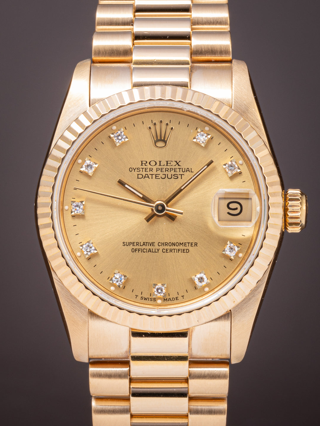 Rolex 18k Yellow Gold Women's Datejust (68278)