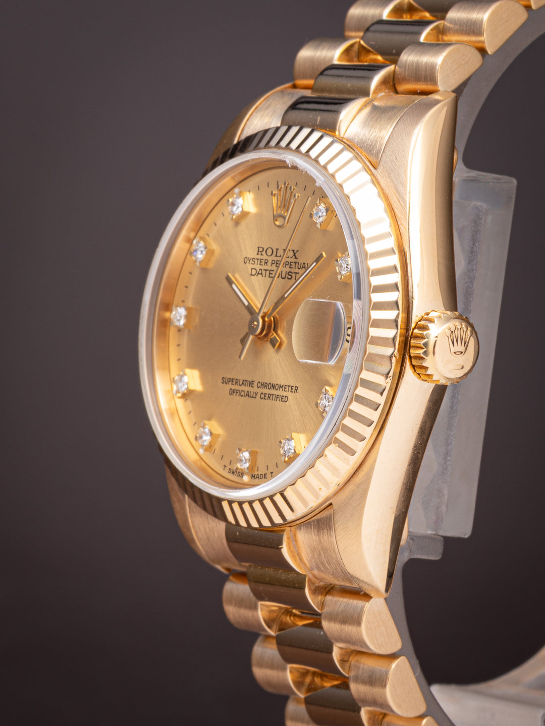 Rolex 18k Yellow Gold Women's Datejust (68278)