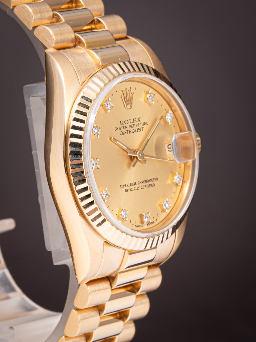 Rolex 18k Yellow Gold Women's Datejust (68278)