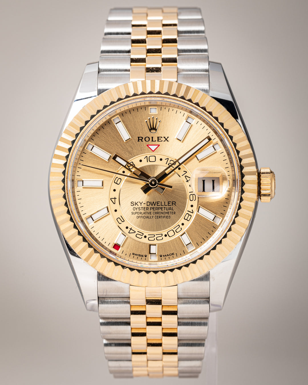 Rolex Stainless Steel and 18k Yellow Gold Sky-Dweller (336933)