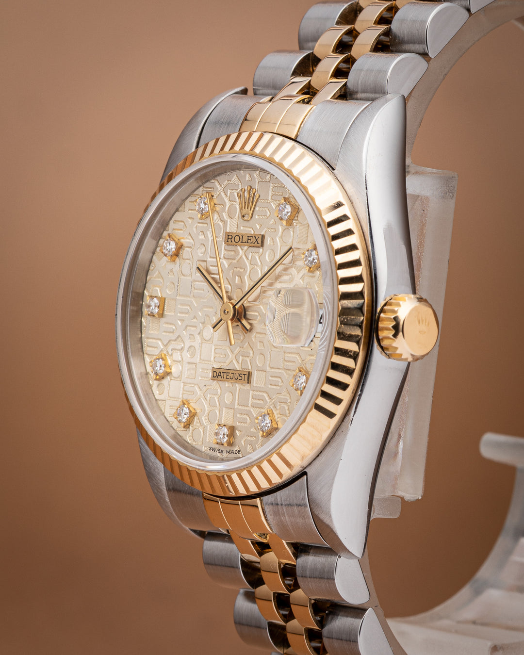 Rolex Stainless Steel and 18k Yellow Gold Women's Datejust (68273)