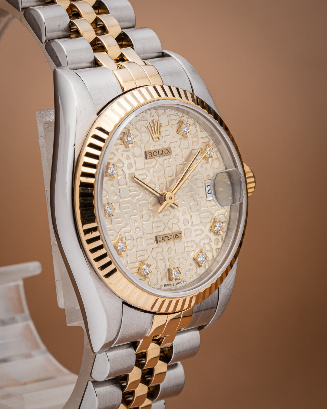 Rolex Stainless Steel and 18k Yellow Gold Women's Datejust (68273)