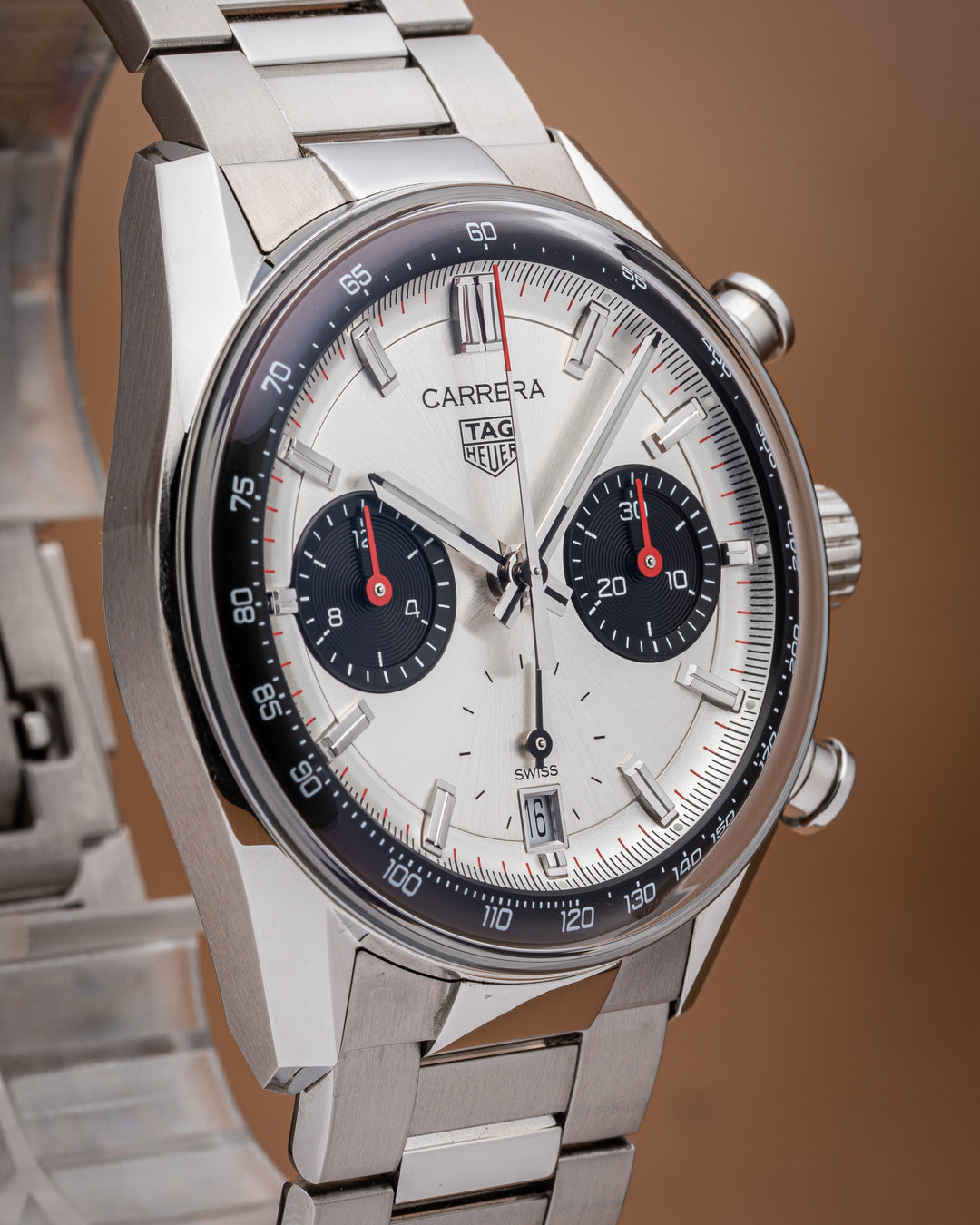 TAG Heuer Stainless Steel Carrera Chronograph (CBS2216)