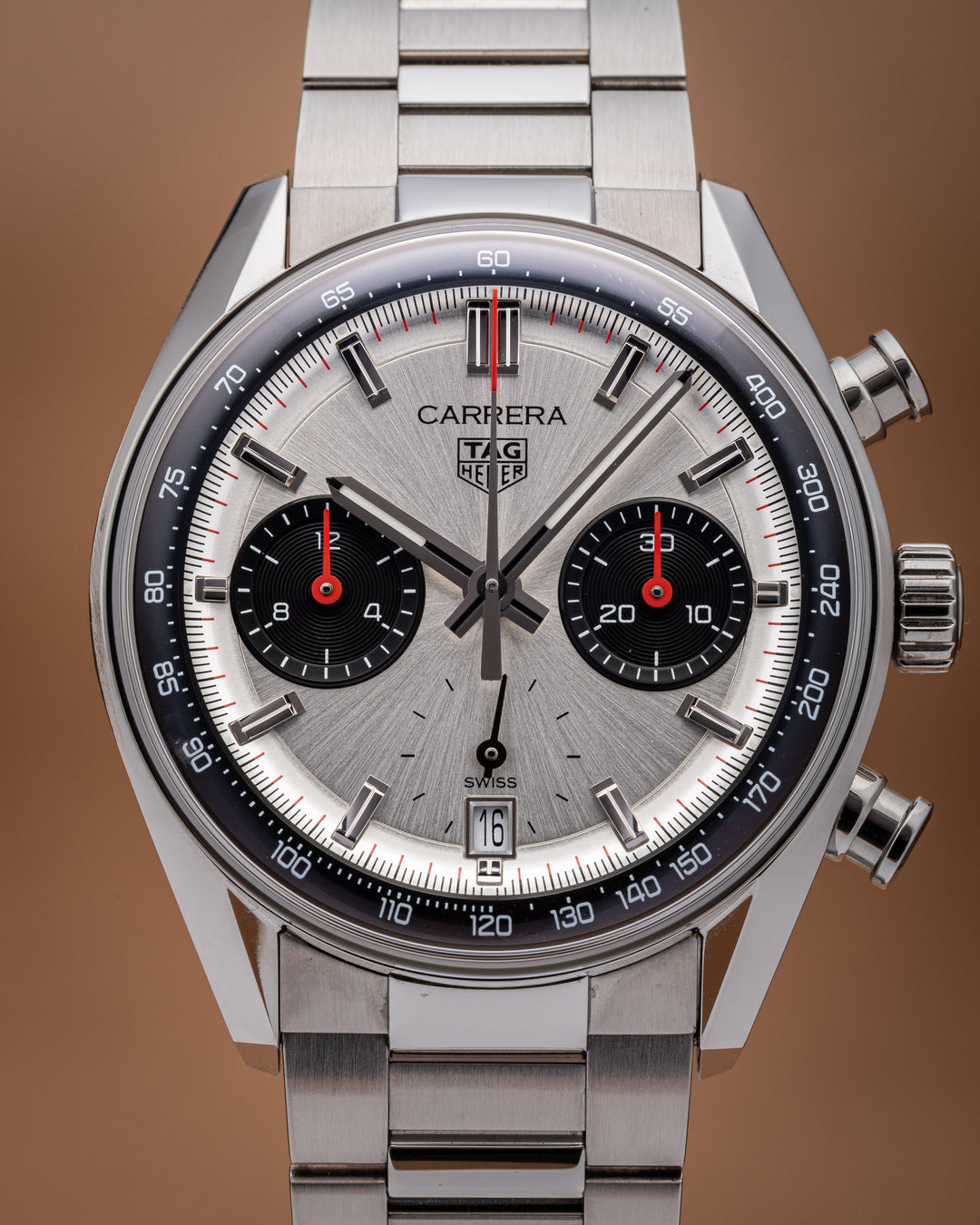 TAG Heuer Stainless Steel Carrera Chronograph (CBS2216)