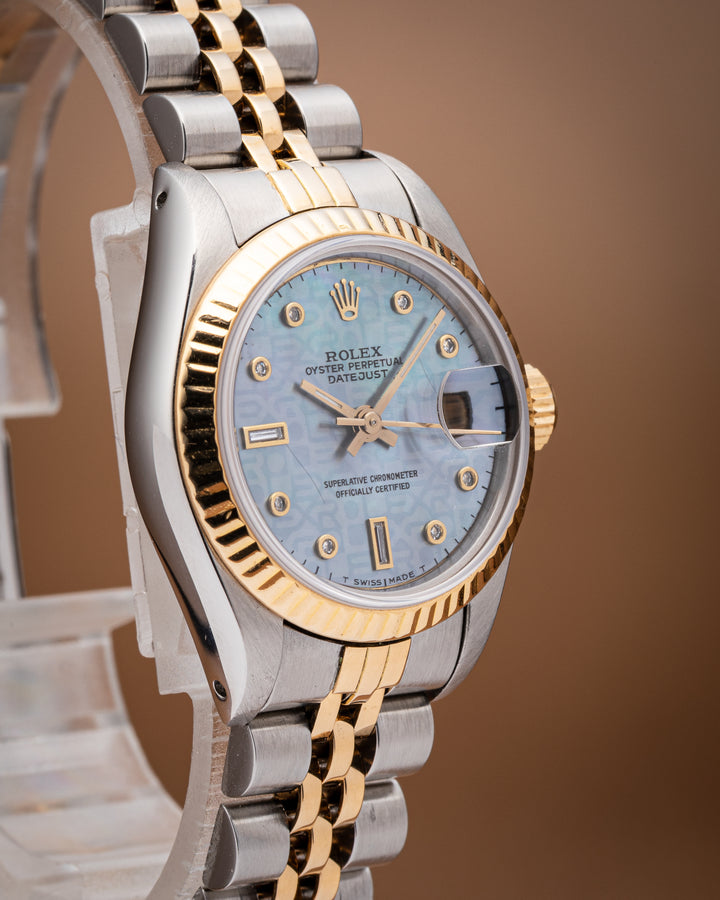 Rolex Stainless Steel and 18k Yellow Gold Women's Datejust (69173)