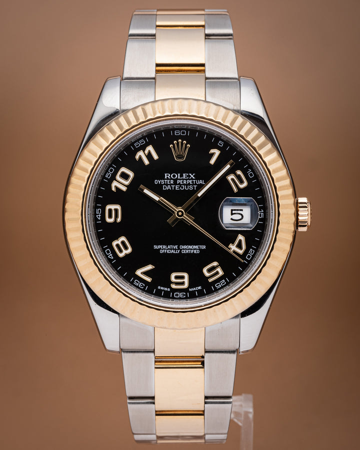 Rolex Stainless Steel and 18k Yellow Gold Datejust II (116333)
