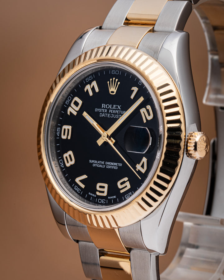 Rolex Stainless Steel and 18k Yellow Gold Datejust II (116333)