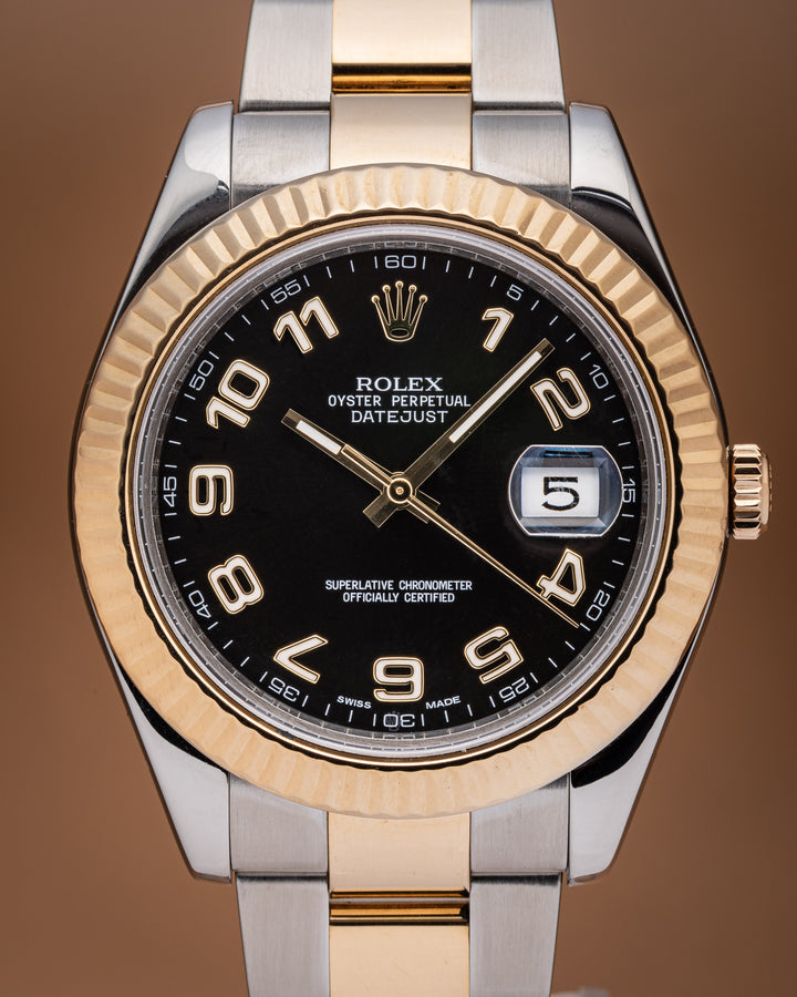 Rolex Stainless Steel and 18k Yellow Gold Datejust II (116333)