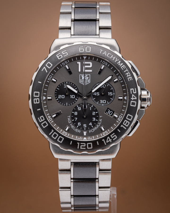TAG Heuer Stainless Steel Formula 1 Quartz Chronograph (CAU1115)