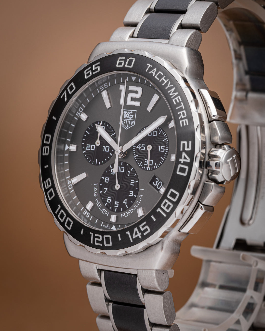 TAG Heuer Stainless Steel Formula 1 Quartz Chronograph (CAU1115)