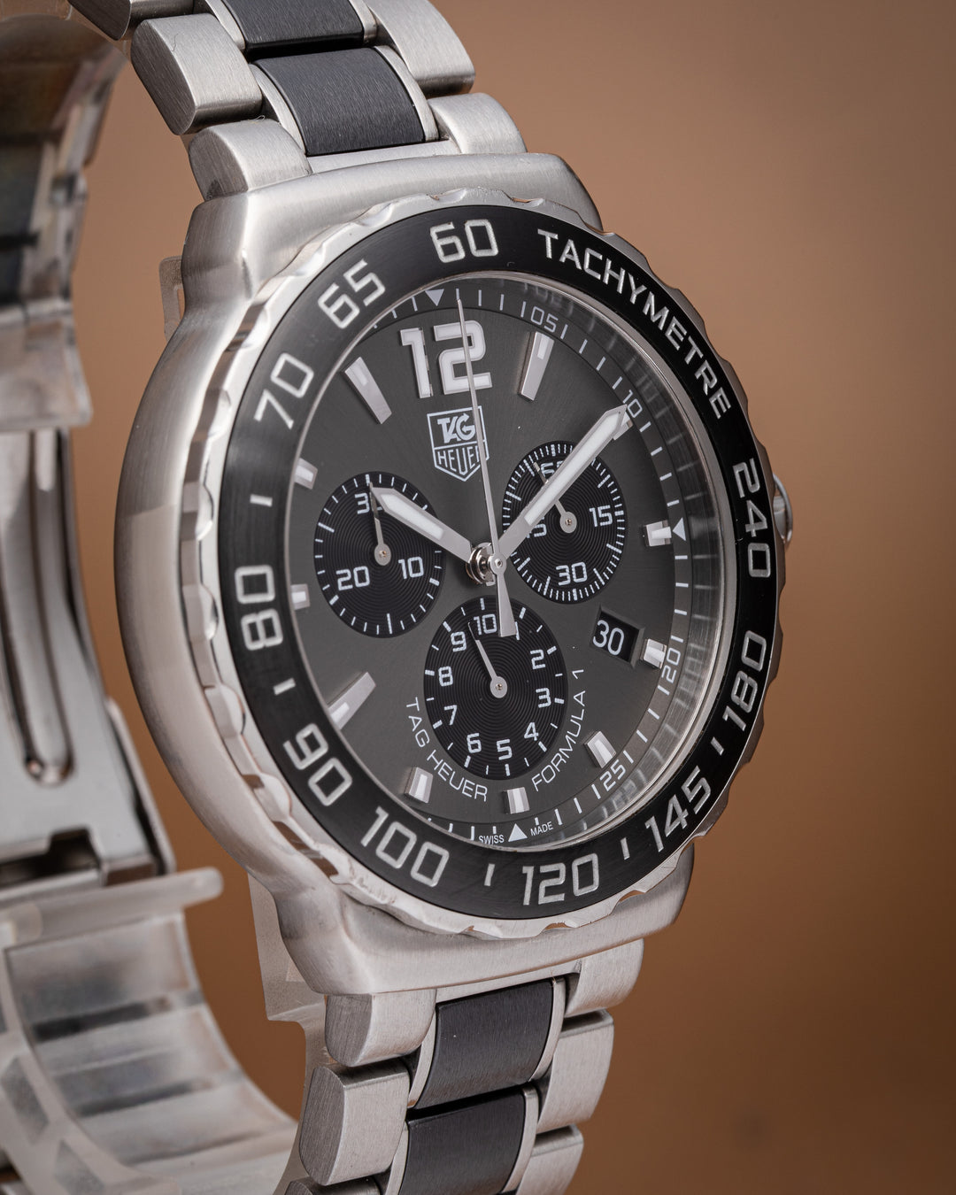 TAG Heuer Stainless Steel Formula 1 Quartz Chronograph (CAU1115)