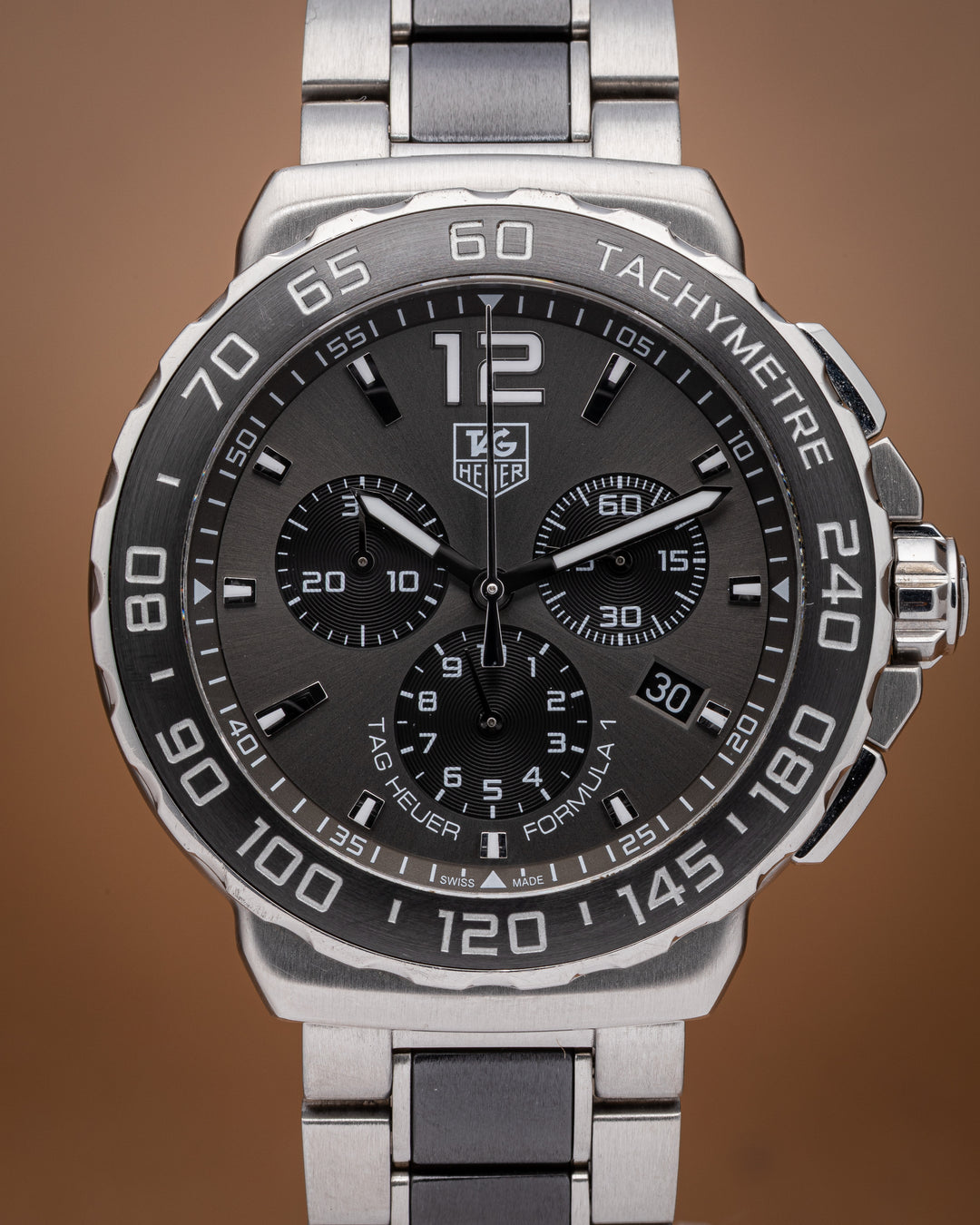 TAG Heuer Stainless Steel Formula 1 Quartz Chronograph (CAU1115)
