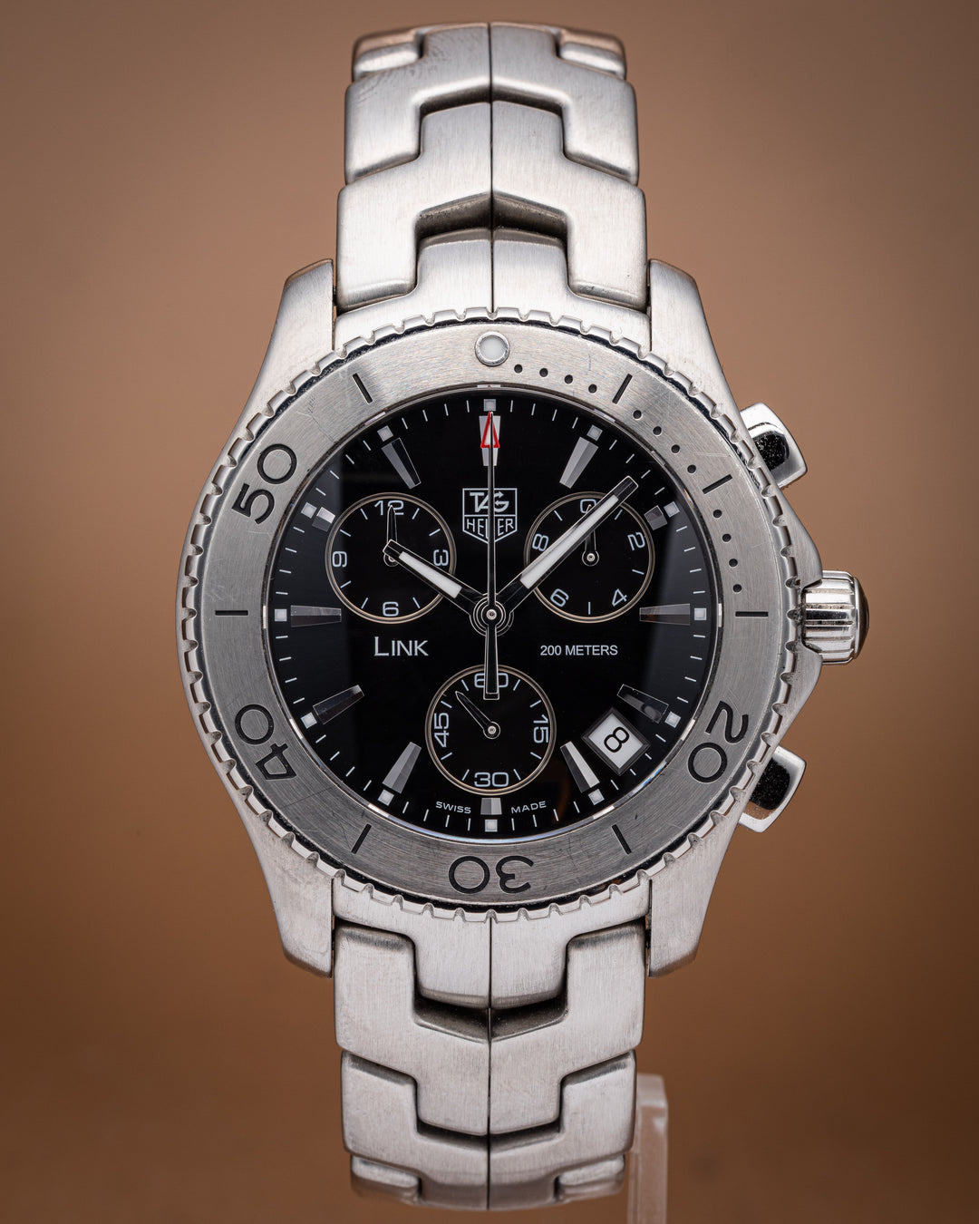 TAG Heuer Stainless Steel Link Quartz Chronograph (CJ1110)