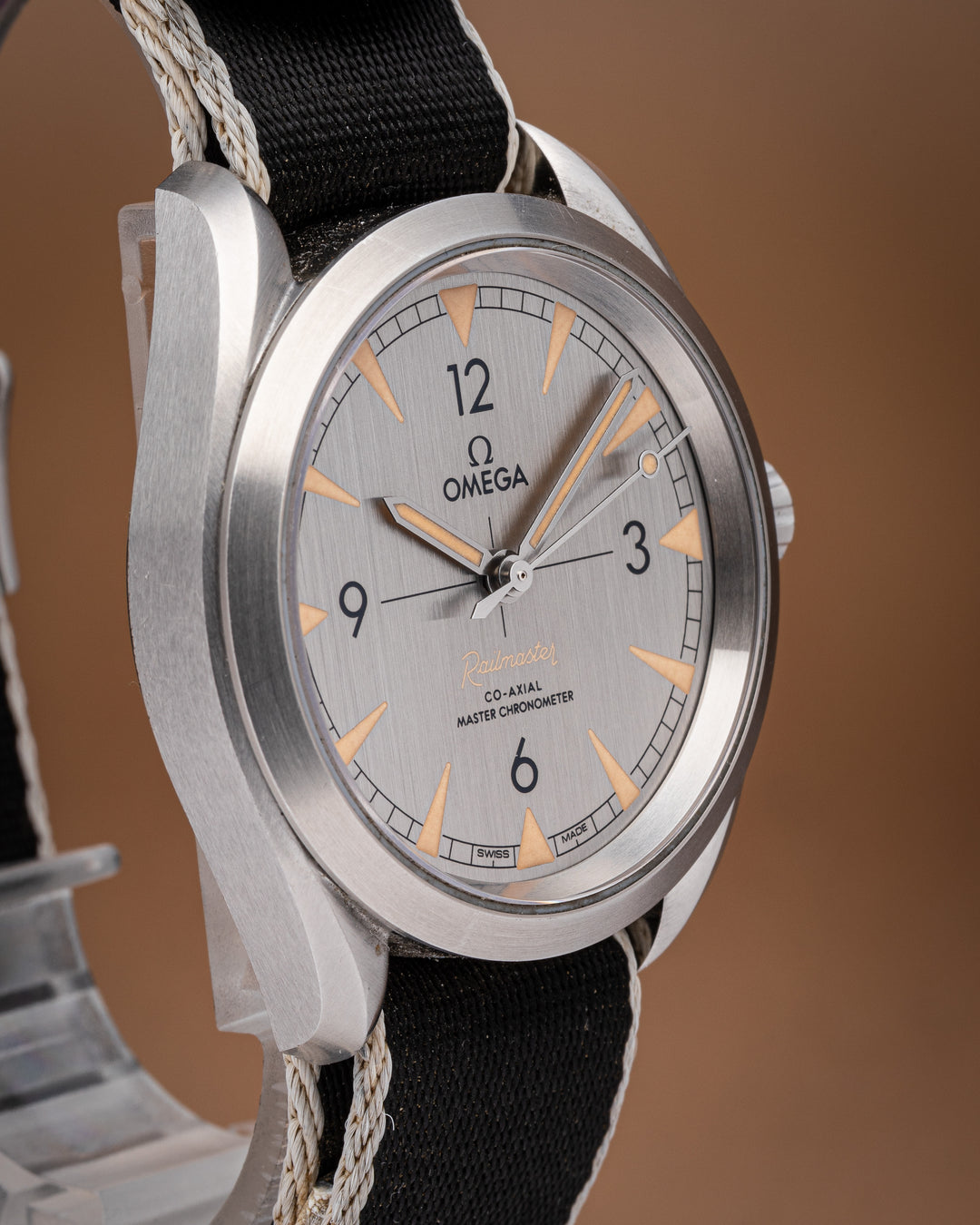 Omega Stainless Steel Railmaster 40 (220.12.40.20.06.001)