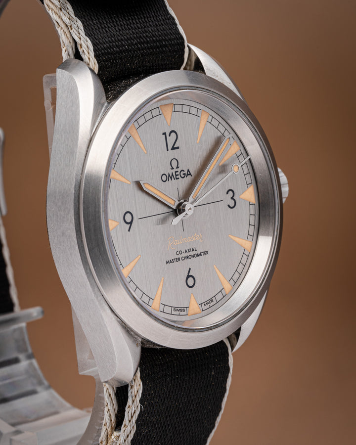 Omega Stainless Steel Railmaster 40 (220.12.40.20.06.001)