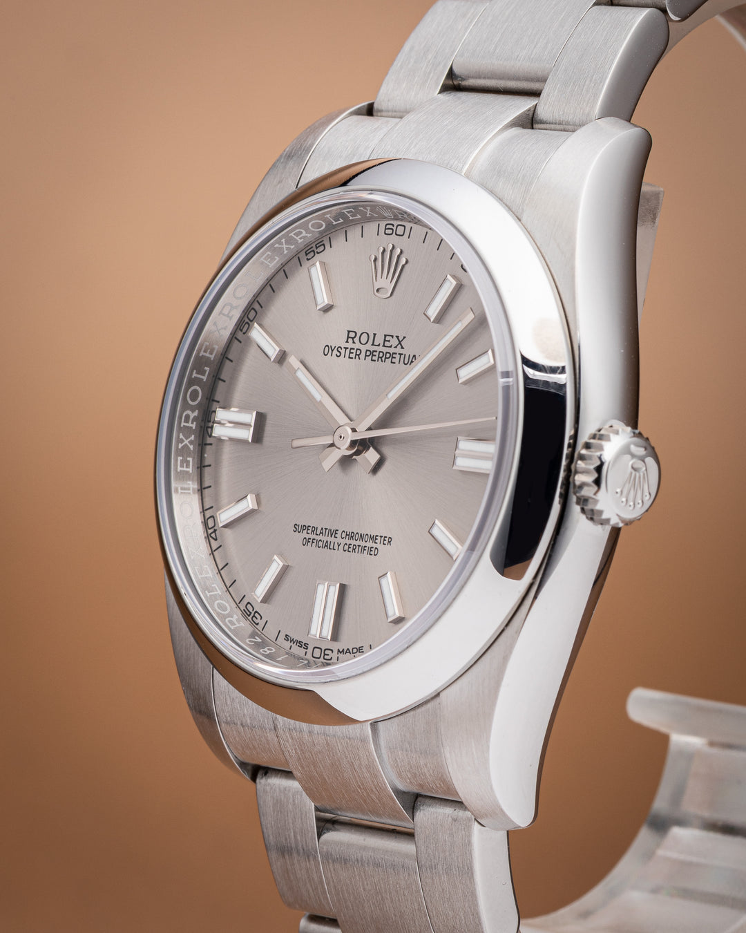 Rolex Stainless Steel Oyster Perpetual 36 "Domino's" (116000)