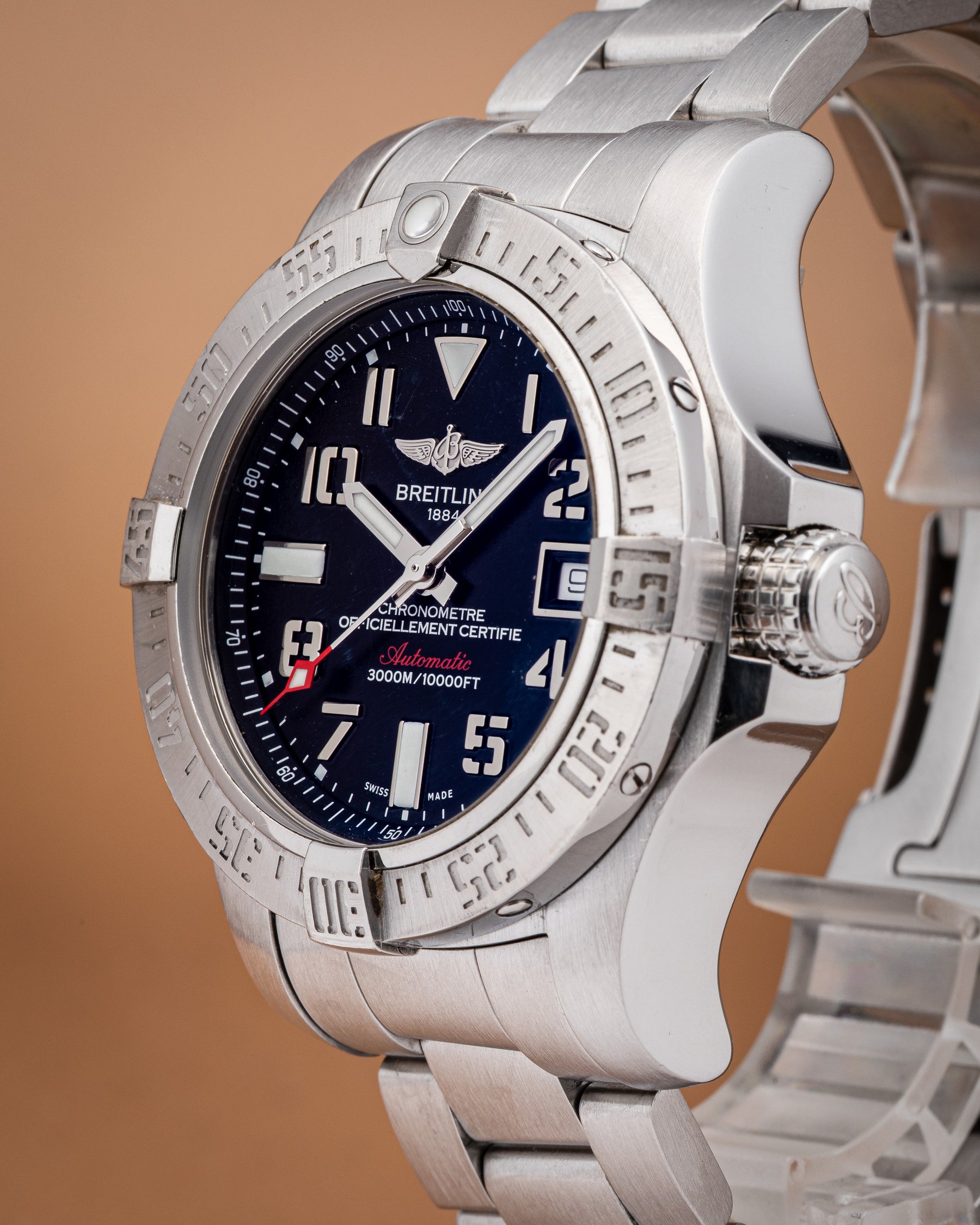 Breitling Stainless Steel Avenger II Seawolf (A17331) – Watches