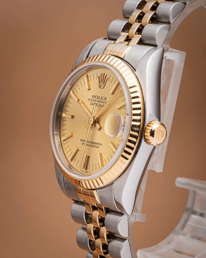 Rolex Stainless Steel and 18k Yellow Gold Women's Datejust (78273)