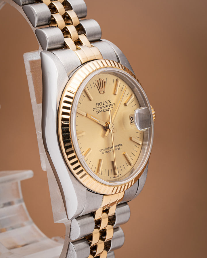 Rolex Stainless Steel and 18k Yellow Gold Women's Datejust (78273)