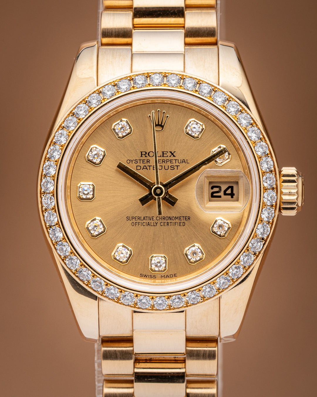 Rolex 18k Yellow Gold Women's Datejust (179138)