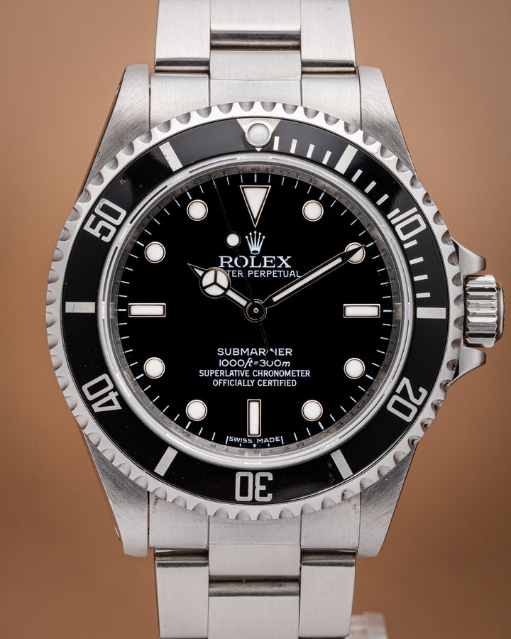 Rolex Stainless Steel Oyster Perpetual Submariner (14060M)