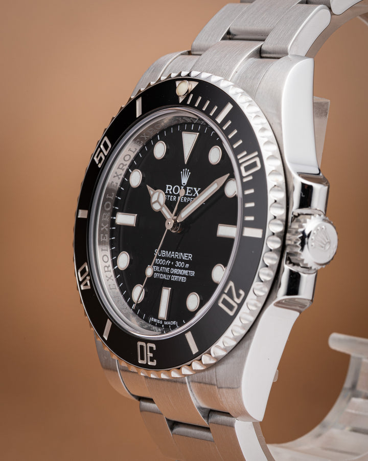 Rolex Stainless Steel Oyster Perpetual Submariner (114060)