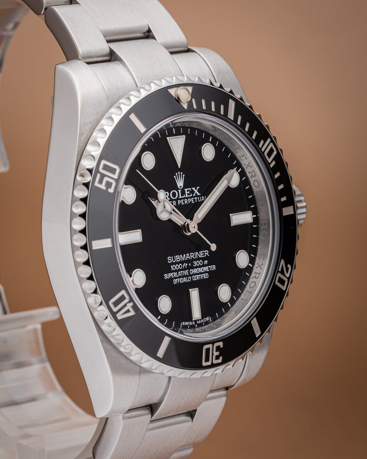 Rolex Stainless Steel Oyster Perpetual Submariner (114060)