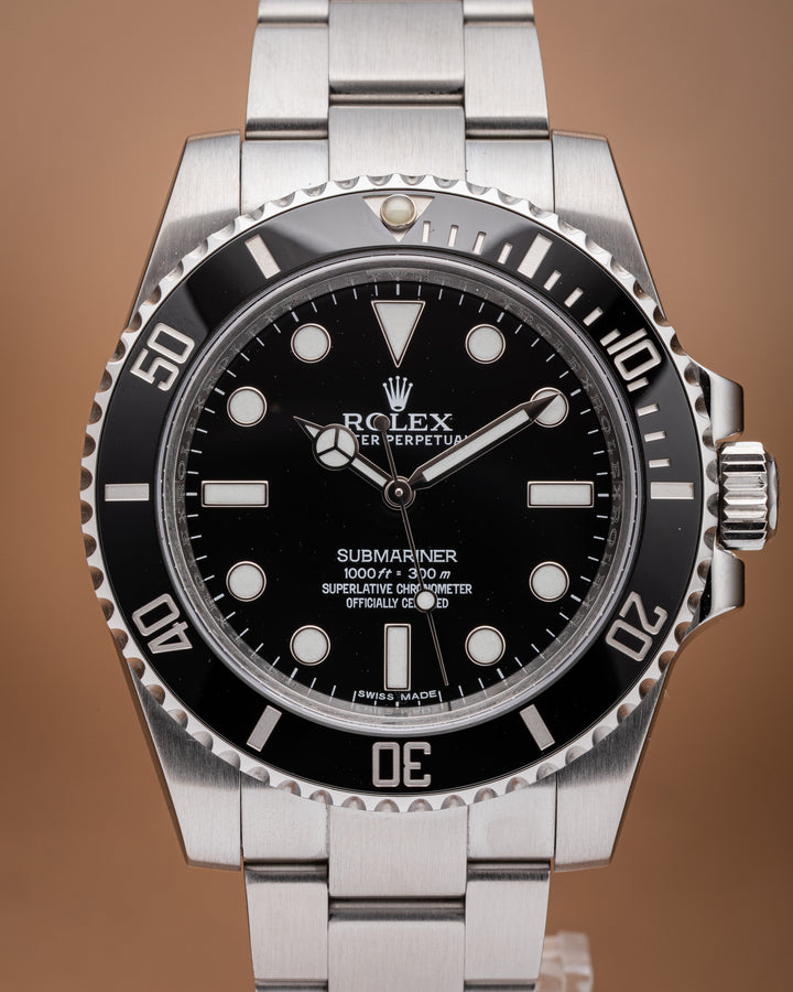 Rolex Stainless Steel Oyster Perpetual Submariner (114060)
