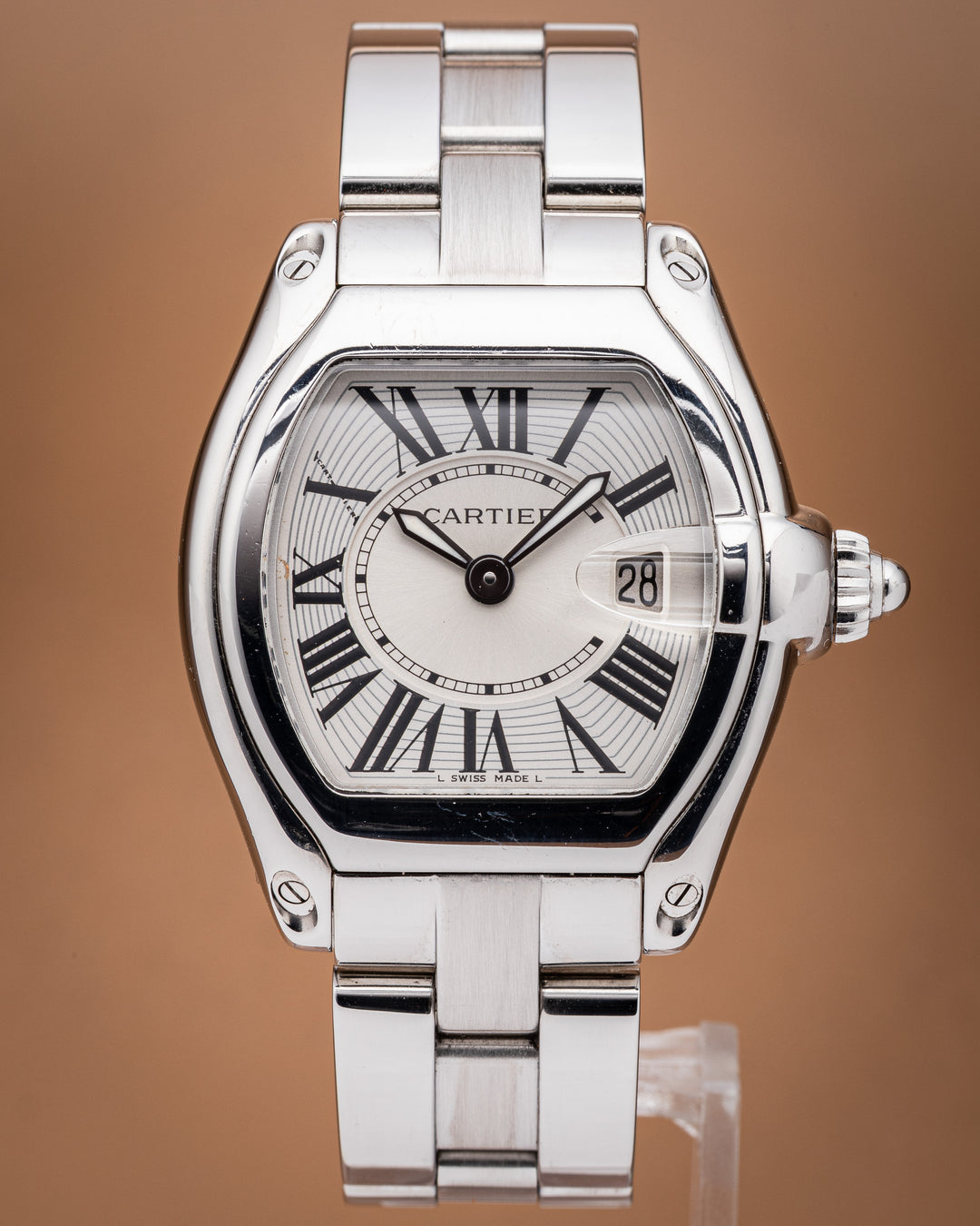 Cartier Stainless Steel Roadster Quartz (2675)