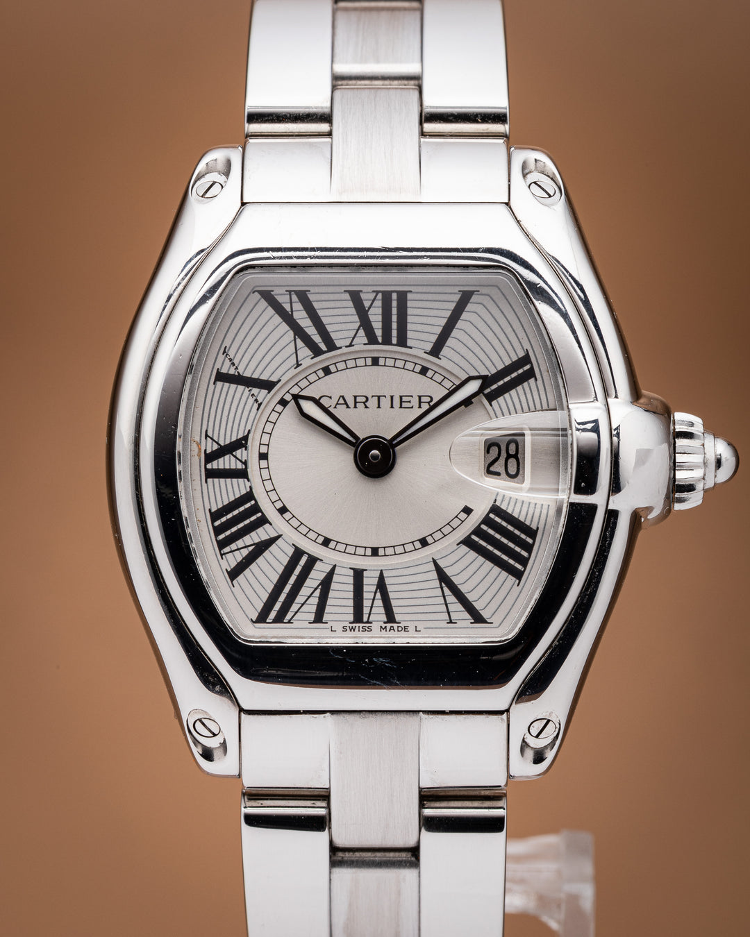 Cartier Stainless Steel Roadster Quartz (2675)