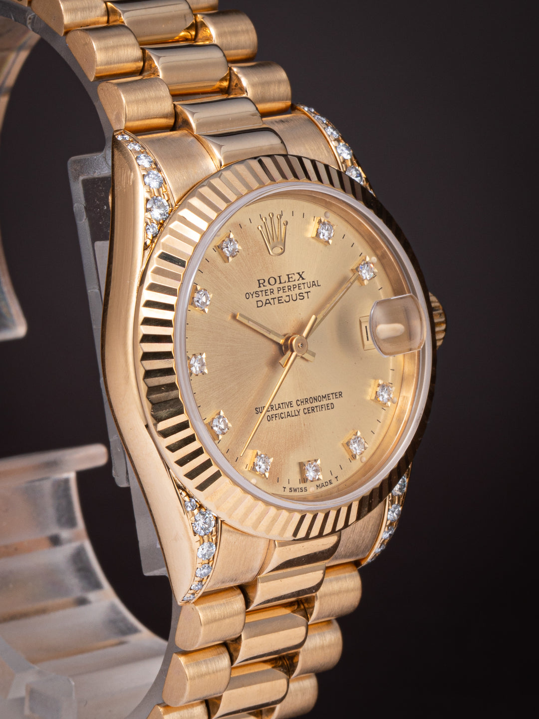 Rolex 18k Yellow Gold Women's Datejust (68238)