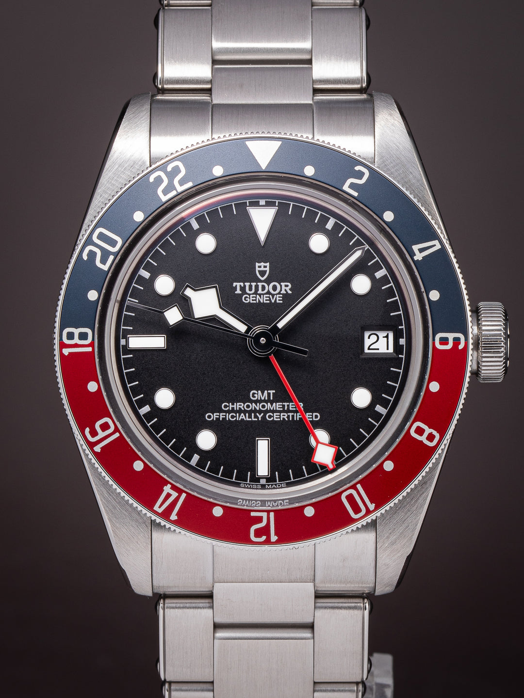 Tudor Stainless Steel Black Bay GMT (79830RB)