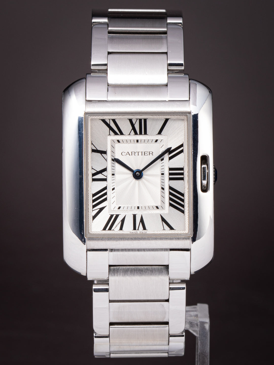 Cartier Stainless Steel Tank Anglaise Quartz (W5310044)