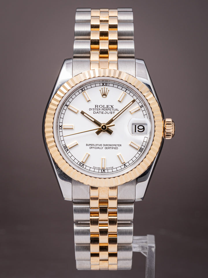 Rolex Stainless Steel and 18k Yellow Gold Women's Datejust (178273)