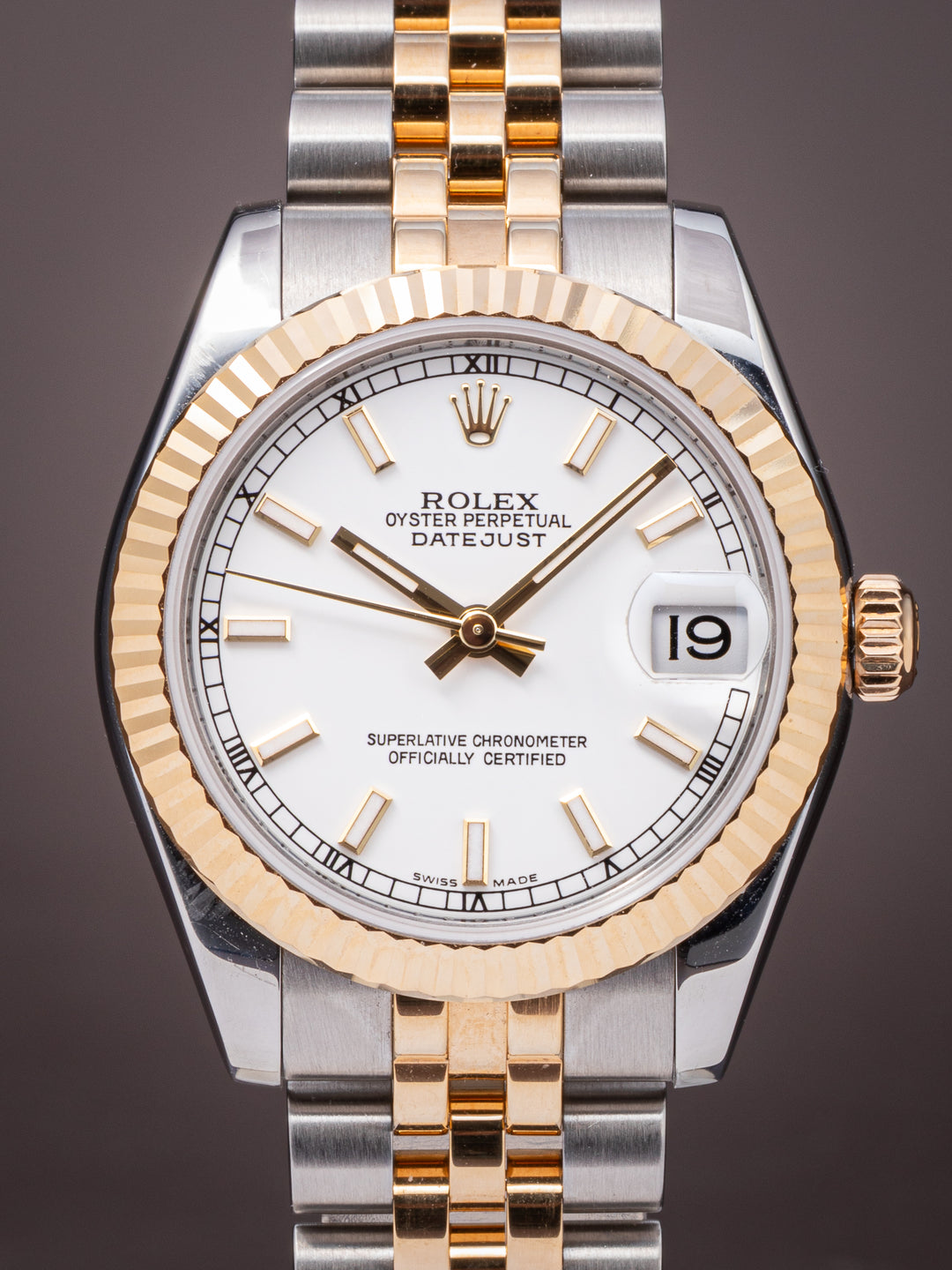 Rolex Stainless Steel and 18k Yellow Gold Women's Datejust (178273)