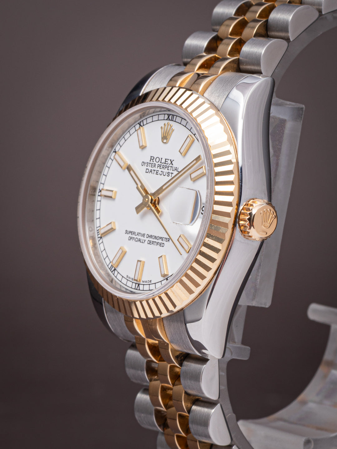 Rolex Stainless Steel and 18k Yellow Gold Women's Datejust (178273)