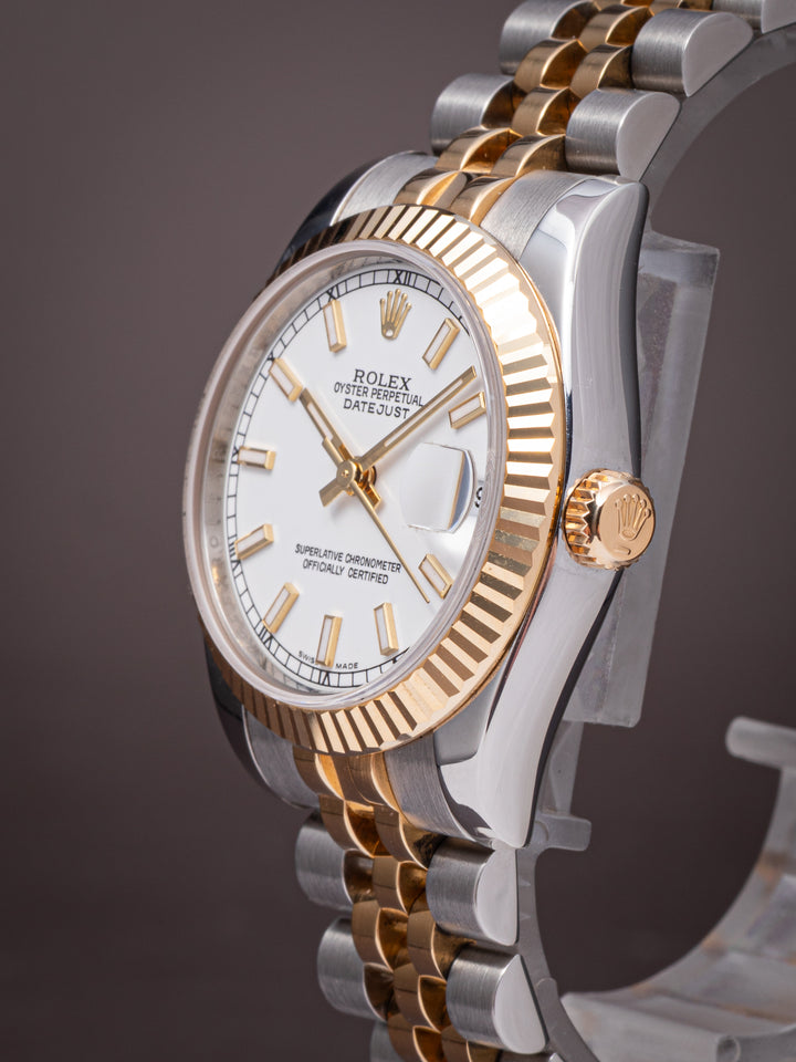 Rolex Stainless Steel and 18k Yellow Gold Women's Datejust (178273)