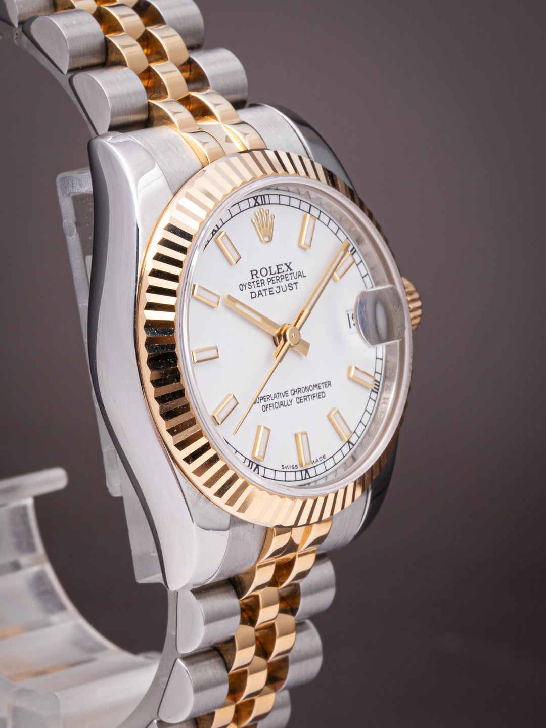 Rolex Stainless Steel and 18k Yellow Gold Women's Datejust (178273)