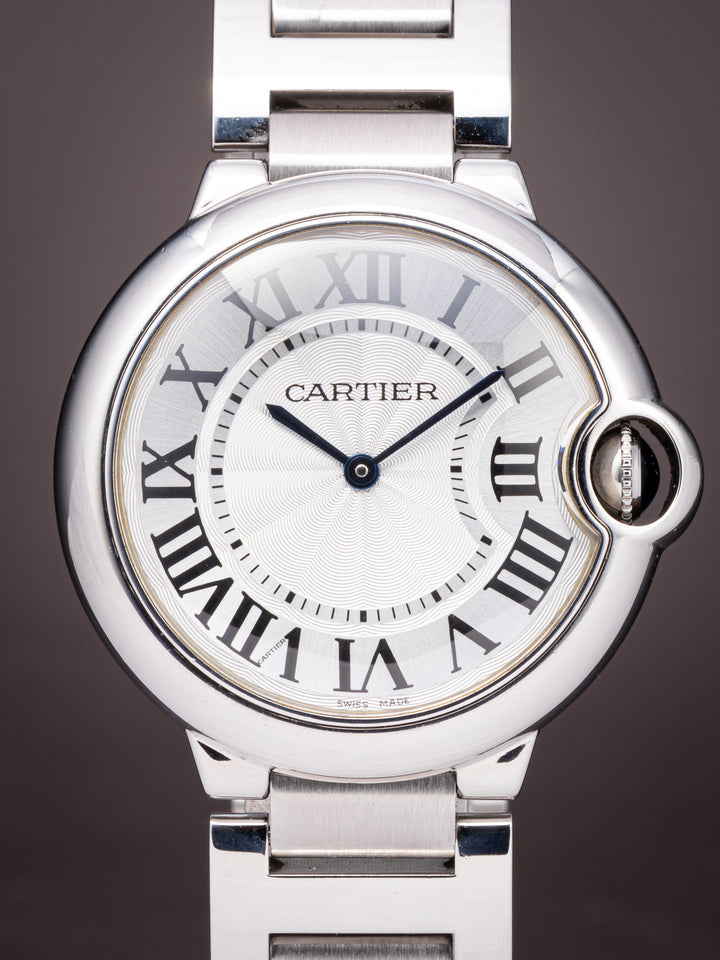 Cartier Stainless Steel Ballon Bleu Quartz (W6920046)