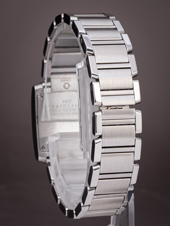 Cartier Women's Stainless Steel Tank Française Quartz (W51008Q3)