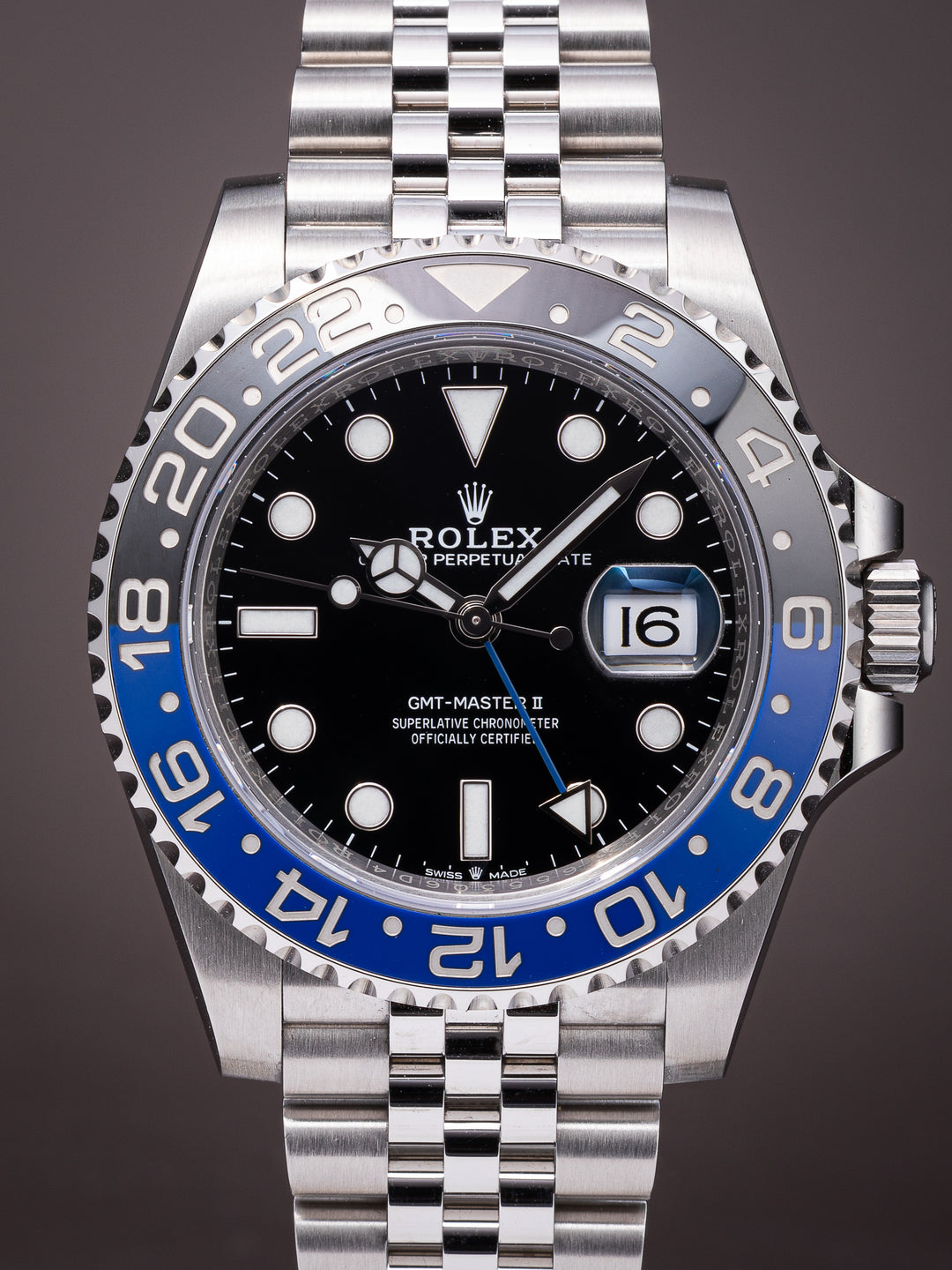 Rolex Stainless Steel GMT-Master II (126710BLNR)