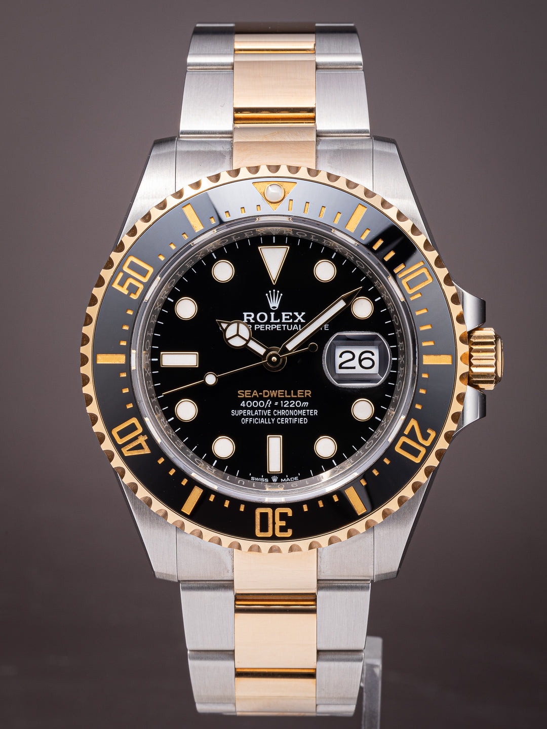 Rolex Stainless Steel and 18k Yellow Gold Sea-Dweller (126603)