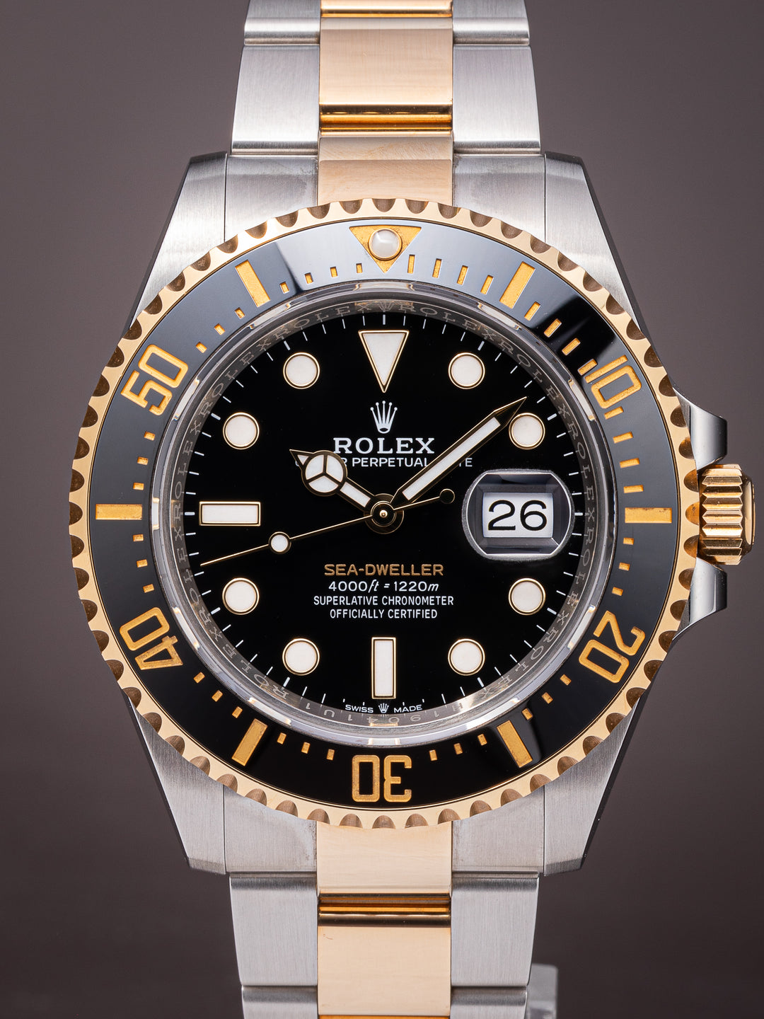 Rolex Stainless Steel and 18k Yellow Gold Sea-Dweller (126603)