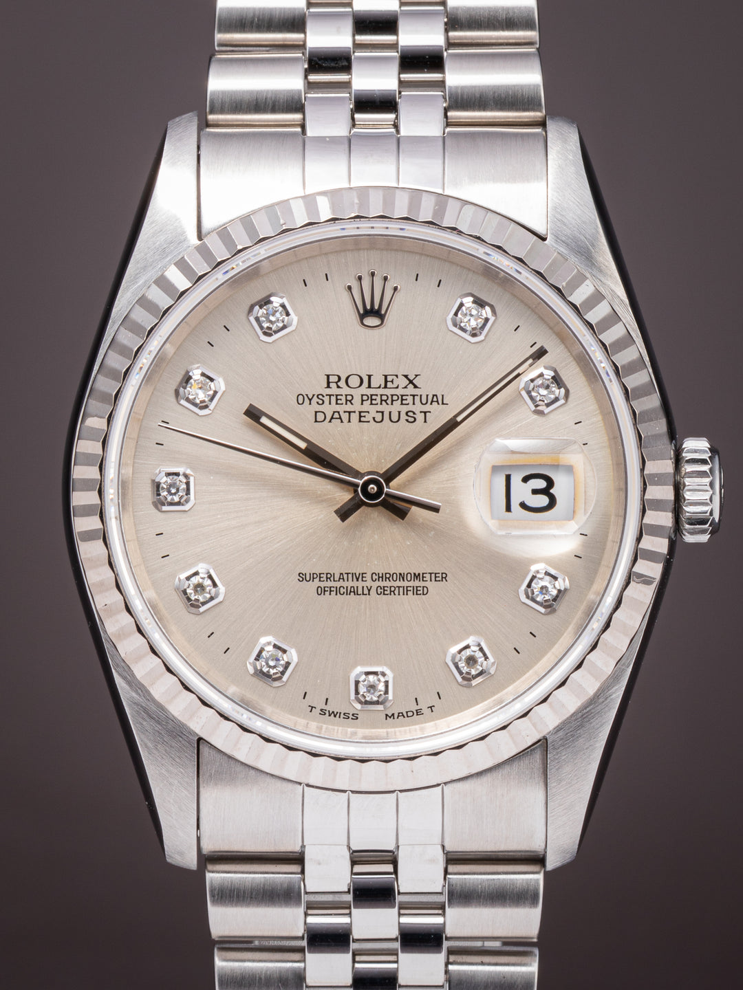 Rolex Stainless Steel Datejust (16234)