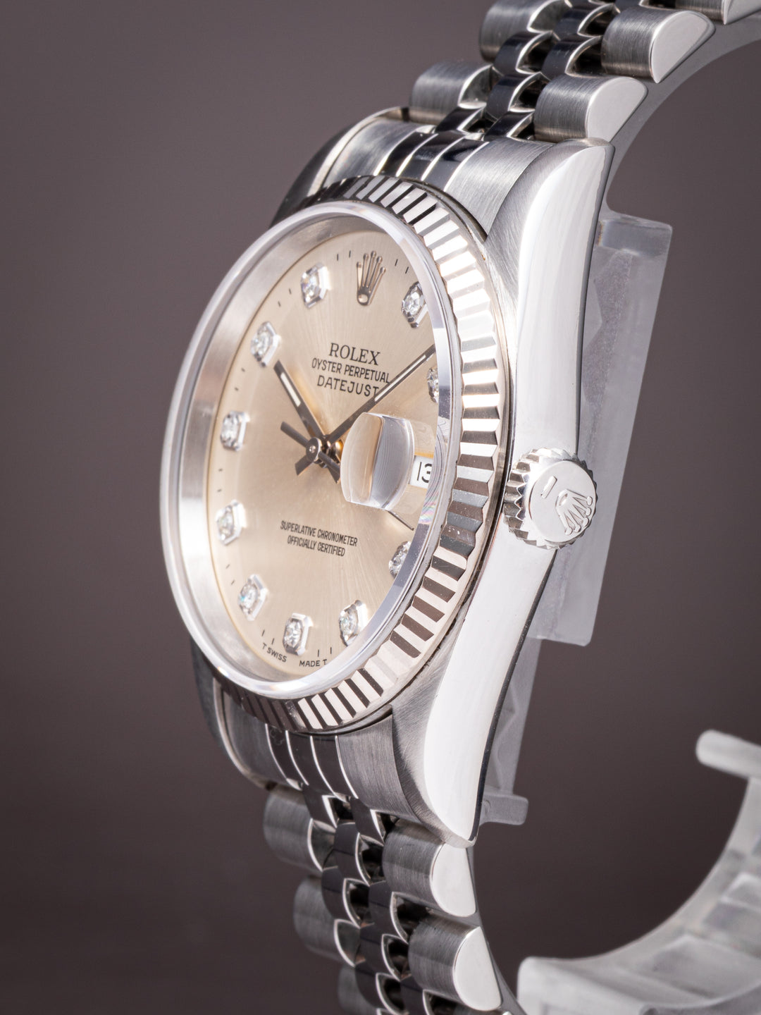 Rolex Stainless Steel Datejust (16234)
