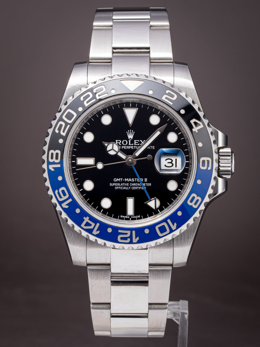 Rolex Stainless Steel GMT-Master II (116710BLNR)