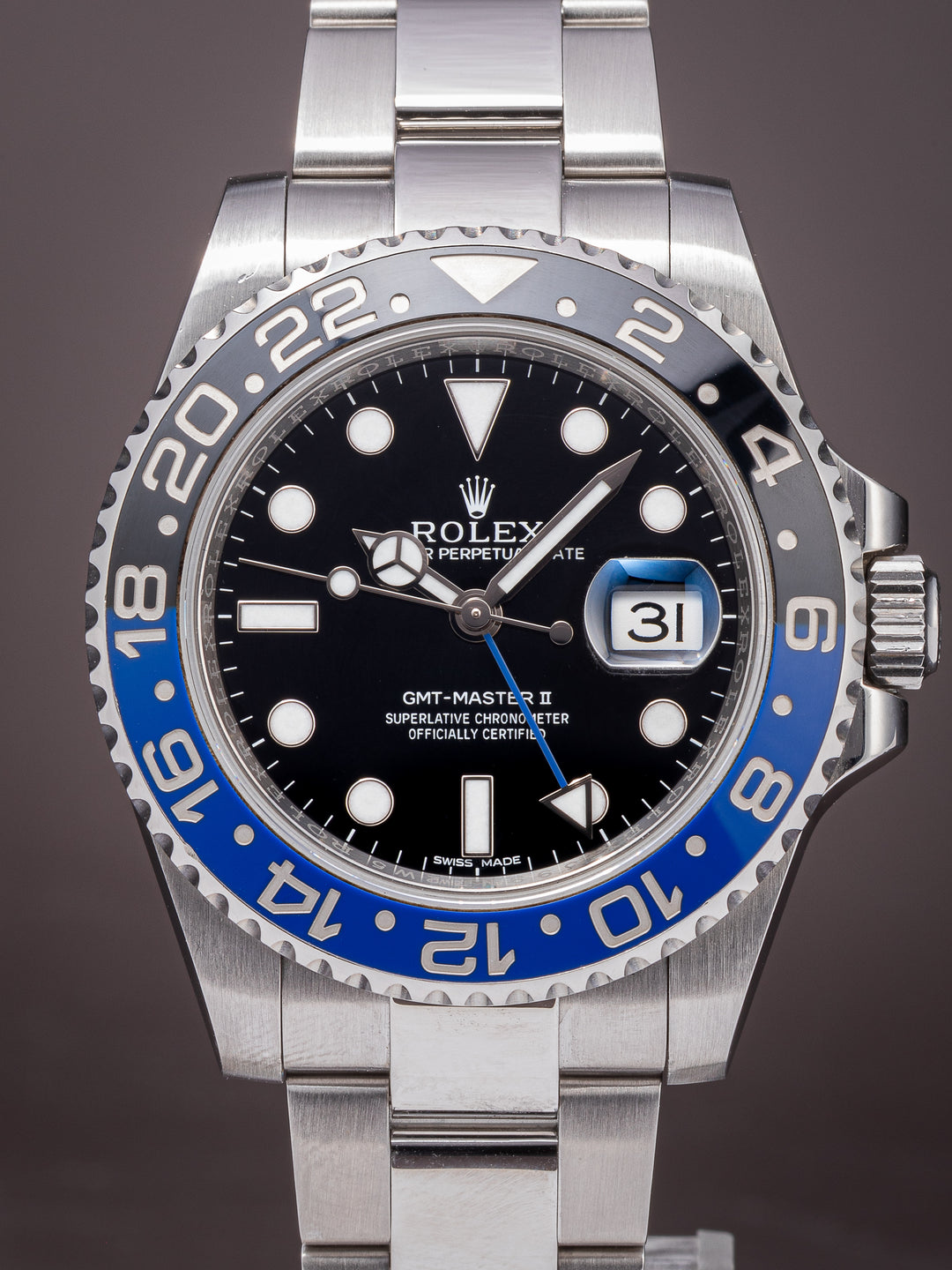 Rolex Stainless Steel GMT-Master II (116710BLNR)