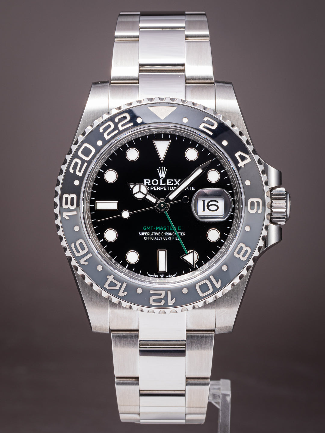 Rolex Stainless Steel GMT-Master II (126710GRNR)