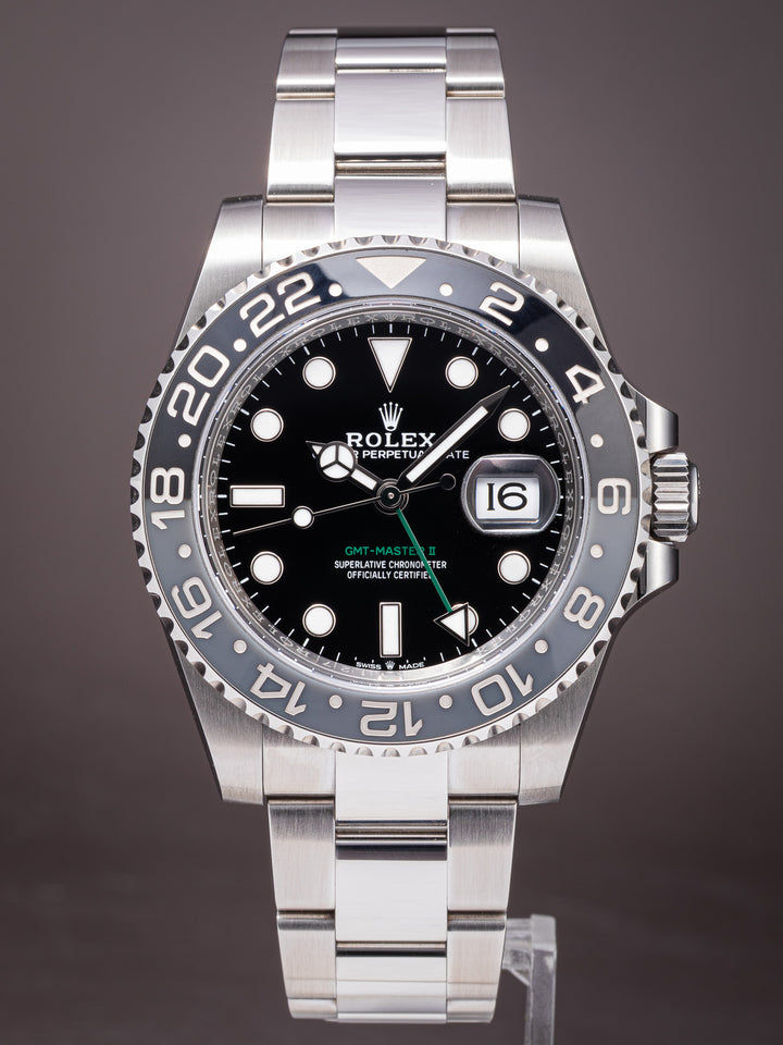 Rolex Stainless Steel GMT-Master II (126710GRNR)